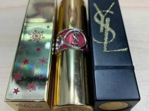 YSL 水蜜桃口红 6117，高级感拉满，纯欲氛围轻松拿捏