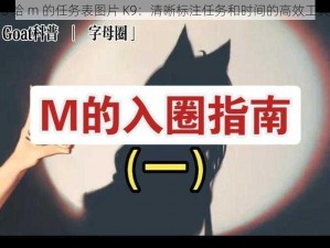 S 给 m 的任务表图片 K9：清晰标注任务和时间的高效工具