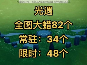 光遇游戏攻略：揭秘99大蜡烛隐藏位置 探寻烛光点亮之路