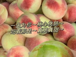 口感鲜美，营养丰富的蜜桃，就在蜜桃秘入口