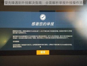 守望先锋遇到外挂解决指南：全面解析举报外挂操作流程