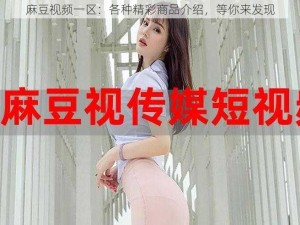 麻豆视频一区：各种精彩商品介绍，等你来发现