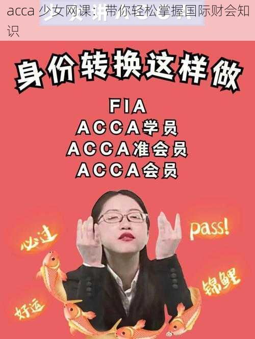 acca 少女网课：带你轻松掌握国际财会知识