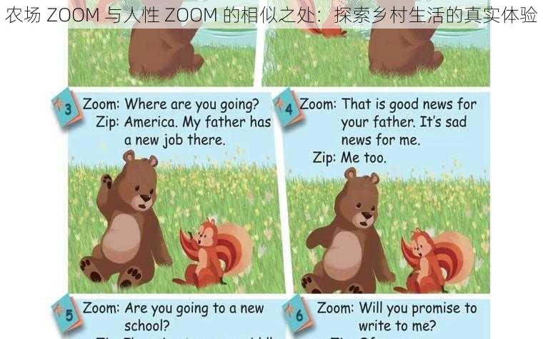 农场 ZOOM 与人性 ZOOM 的相似之处：探索乡村生活的真实体验