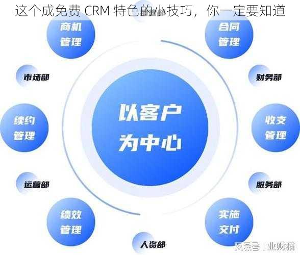 这个成免费 CRM 特色的小技巧，你一定要知道