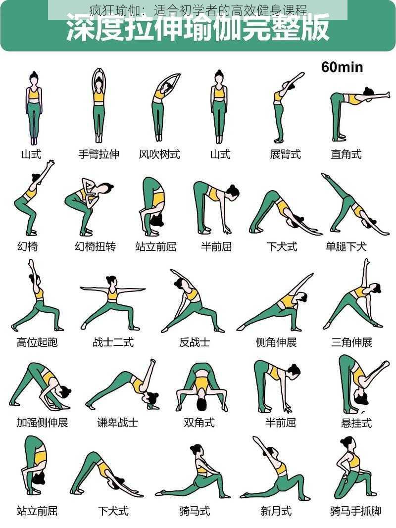 疯狂瑜伽：适合初学者的高效健身课程