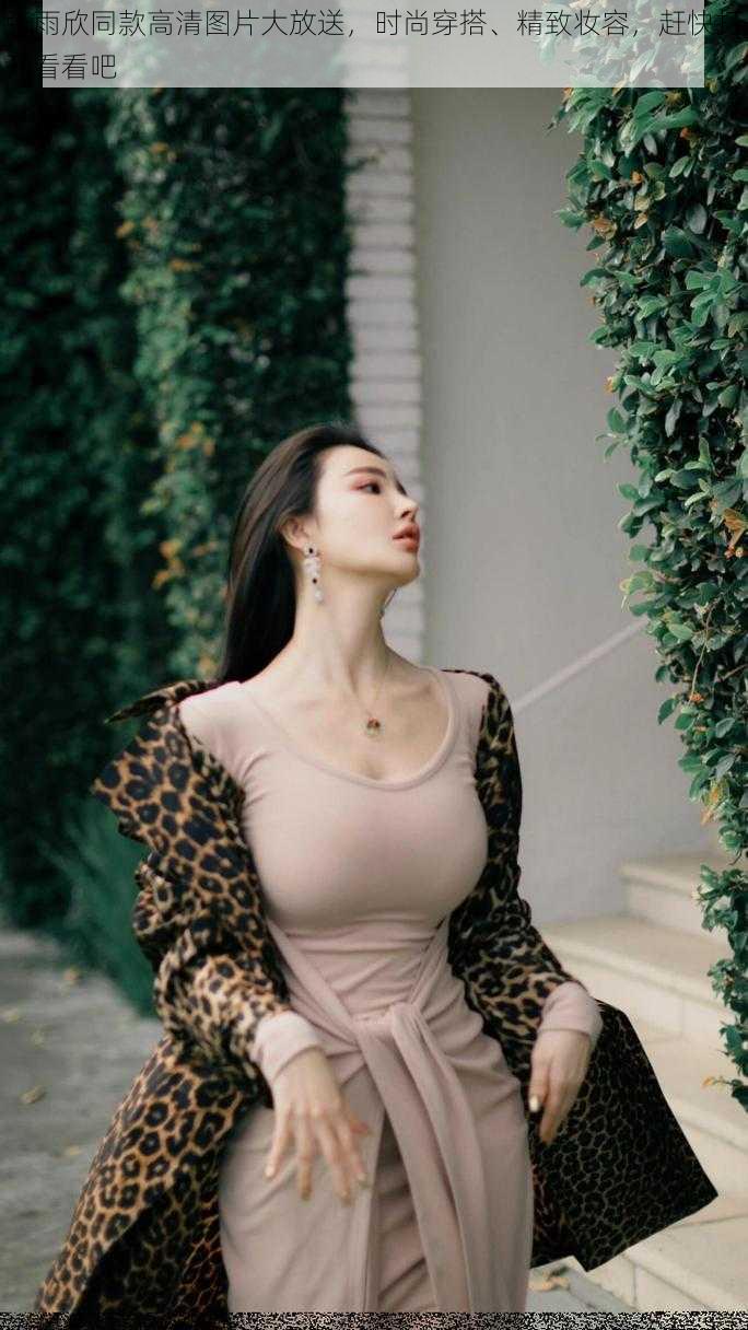 张雨欣同款高清图片大放送，时尚穿搭、精致妆容，赶快打开看看吧