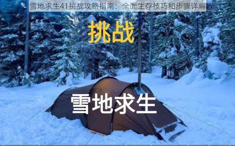 雪地求生41挑战攻略指南：全面生存技巧和步骤详解