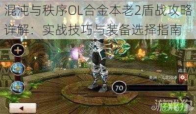 混沌与秩序OL合金本老2盾战攻略详解：实战技巧与装备选择指南