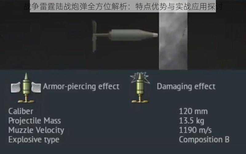 战争雷霆陆战炮弹全方位解析：特点优势与实战应用探讨