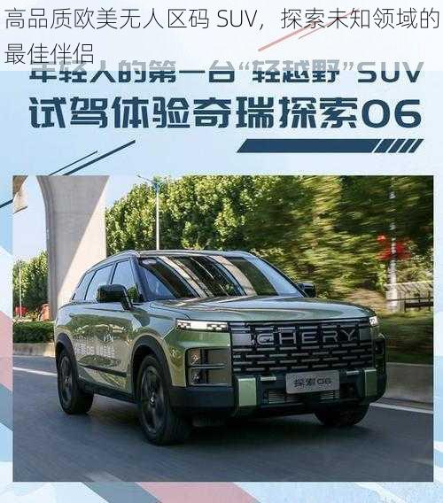 高品质欧美无人区码 SUV，探索未知领域的最佳伴侣