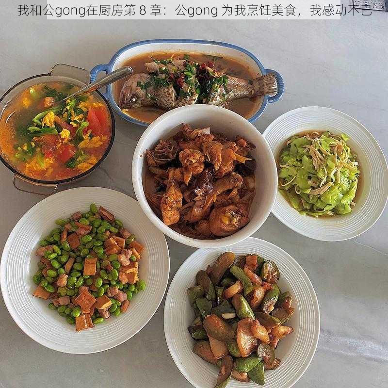 我和公gong在厨房第 8 章：公gong 为我烹饪美食，我感动不已