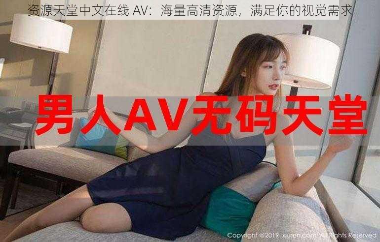 资源天堂中文在线 AV：海量高清资源，满足你的视觉需求