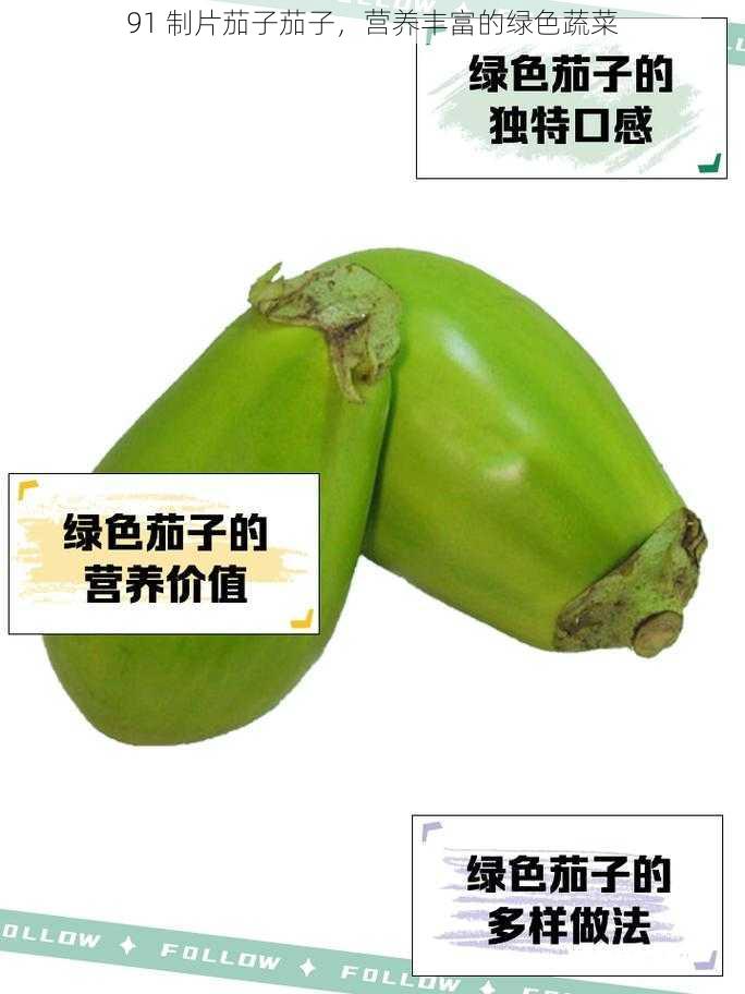 91 制片茄子茄子，营养丰富的绿色蔬菜